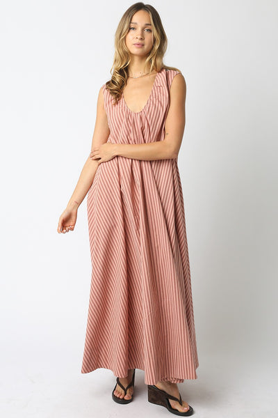 Linnea Maxi Dress - Peach