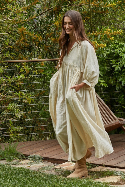 Liz Midi Dress - Ivory