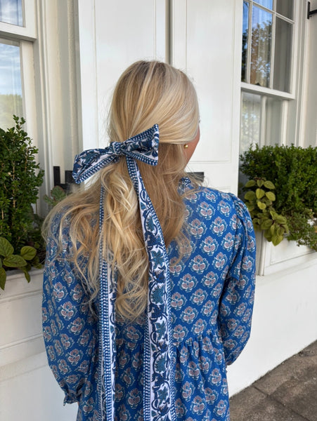 Magnolia Maxi Dress - Blue