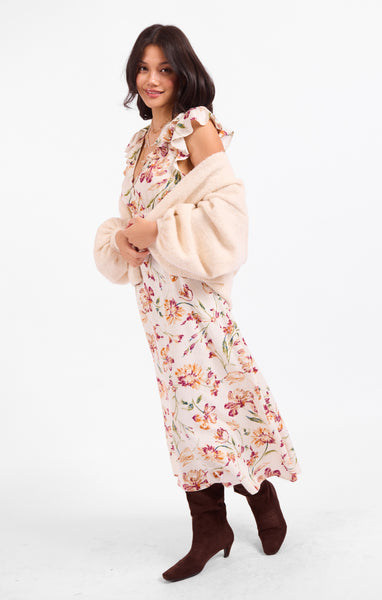 Marley Dolman Slv Sweater Card - Ivory