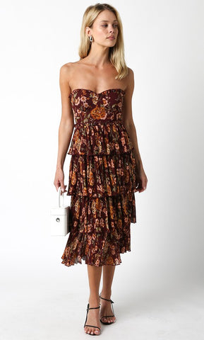 Meredith Floral Dress - Multi