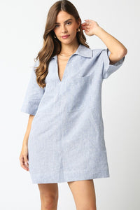 Mila Dress - Denim