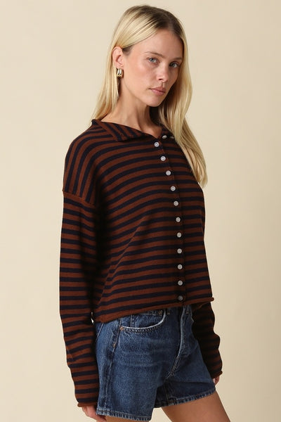 Mildred Cardigan - Navy