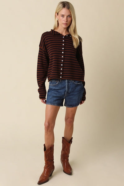 Mildred Cardigan - Navy