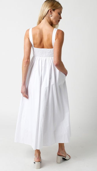 Mildred Dress - White