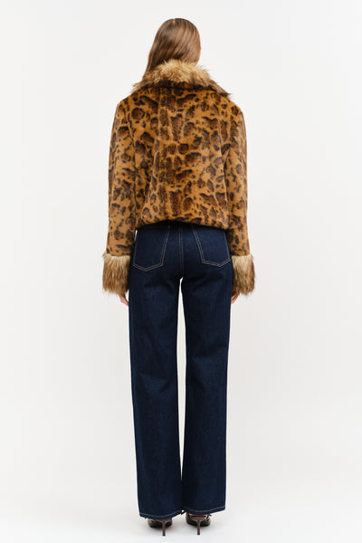Mildred Jacket - Leopard Print