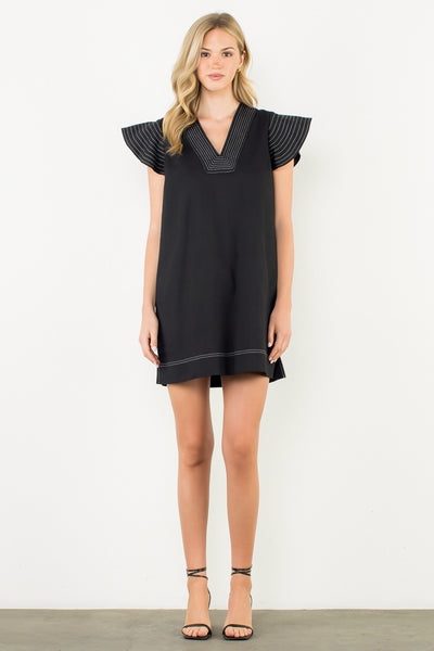 Nina Flutter Mini - Black