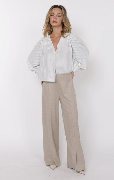 Old Soul Button Down Shirt - White