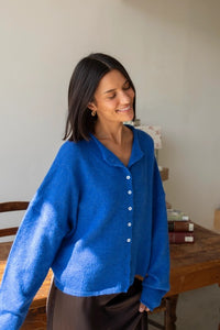 Piper Cardigan - Blue