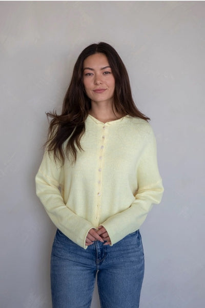 Piper Cardigan - Butter