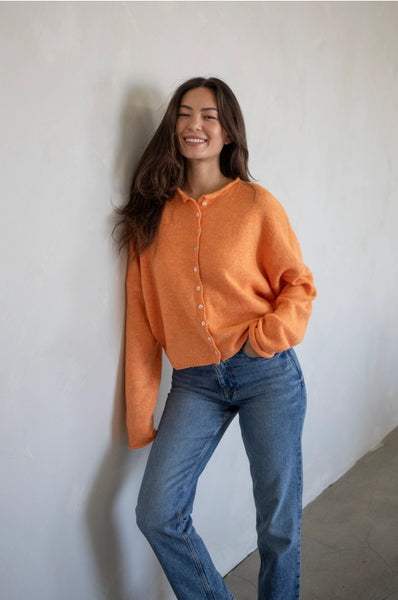 Piper Cardigan - Orange