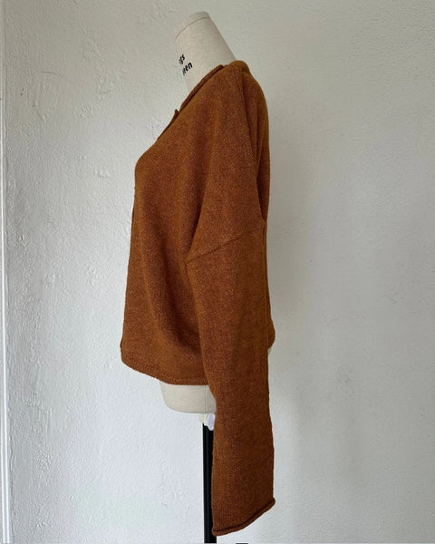 Piper Cardigan - Rust