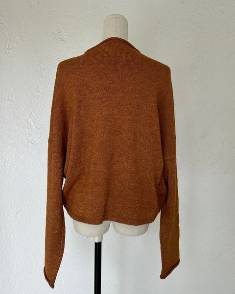 Piper Cardigan - Rust