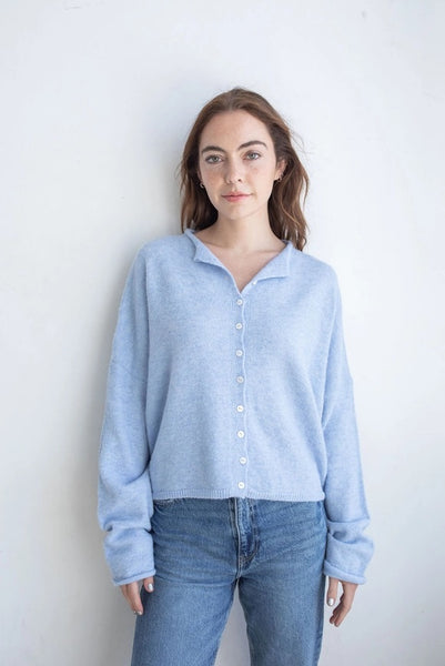 Piper Cardigan - Sky Blue