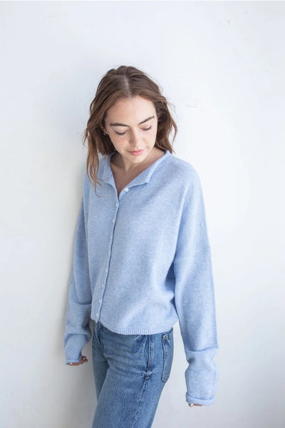 Piper Cardigan - Sky Blue