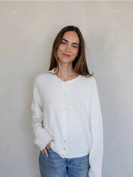 Piper Cardigan - Snow