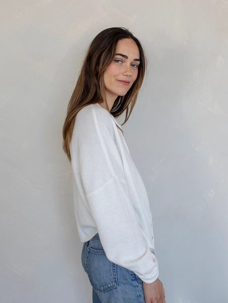 Piper Cardigan - Snow