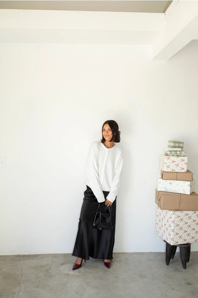 Piper Cardigan - Snow