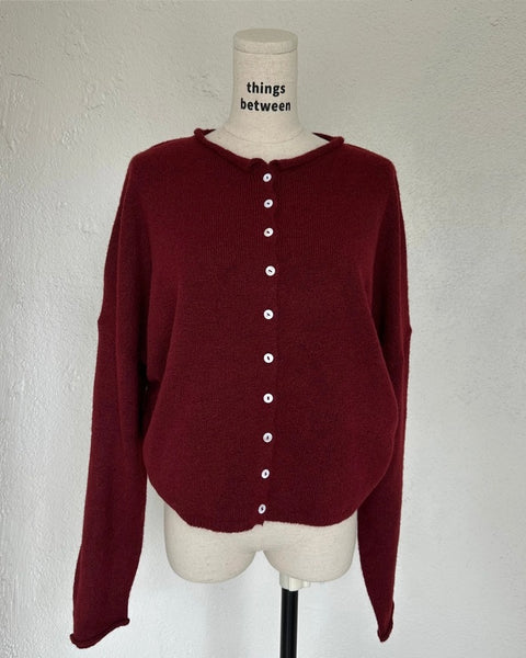Piper Cardigan - Wine