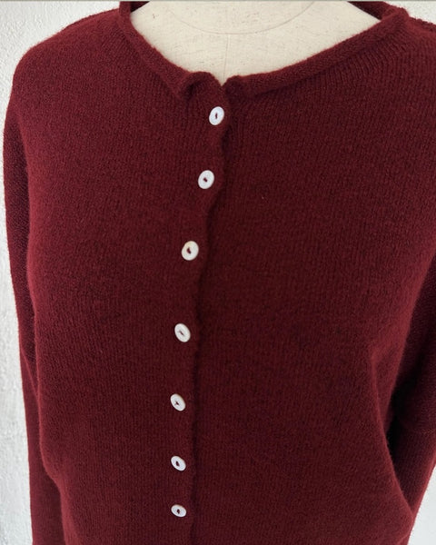 Piper Cardigan - Wine