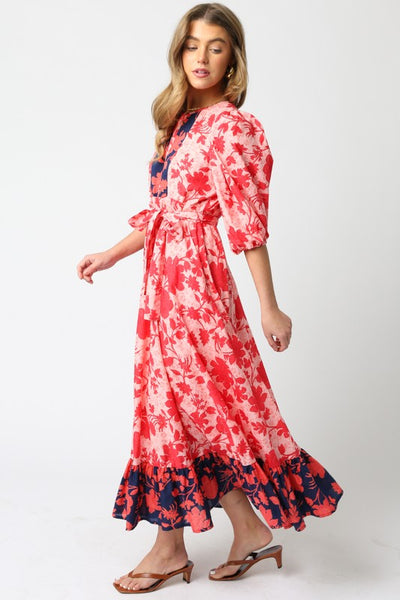 Prisly Floral Dress - Multi