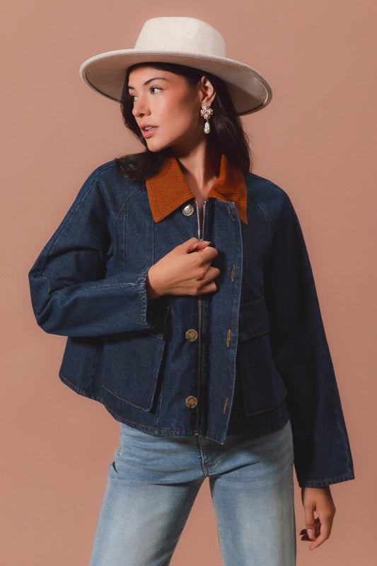 Pueblo Denim Jacket - Denim