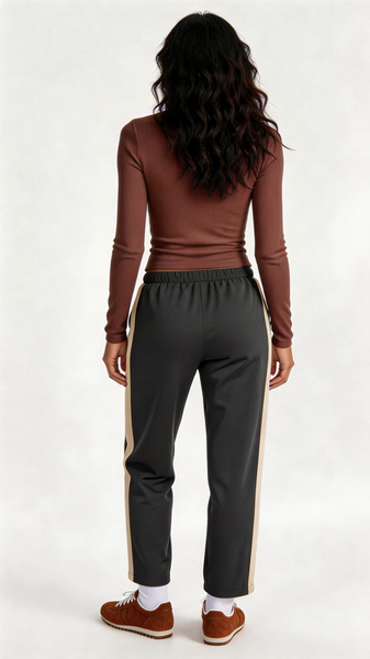 Ronan Boatneck Top - Brown