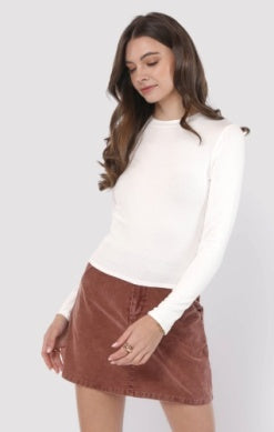 Ronan Creneck Top - White