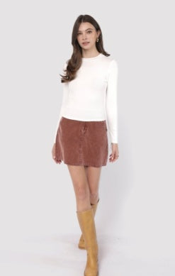 Ronan Creneck Top - White