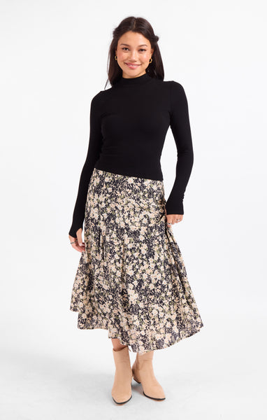Ronan Knit Top - Black