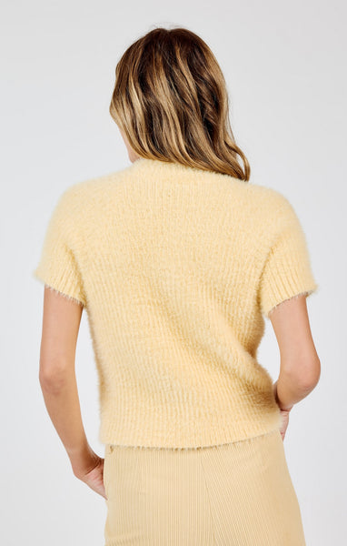 Rudy Ribbed Sweater - Yellow