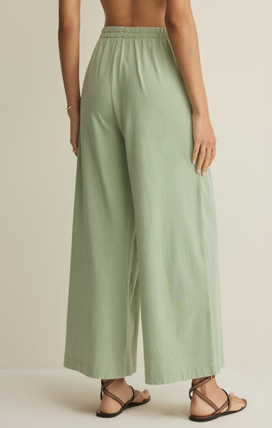 Scout Jersey Crop Flare Pant - Green