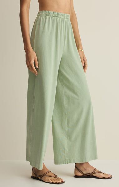 Scout Jersey Crop Flare Pant - Green