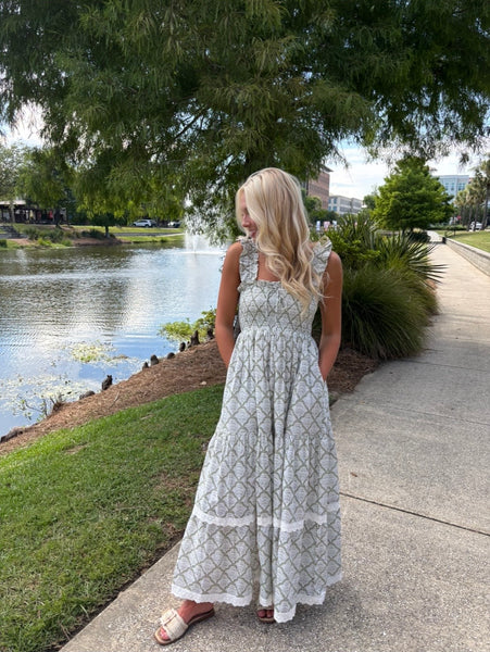 Seabrook Maxi Dress - Green