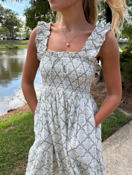 Seabrook Maxi Dress - Green