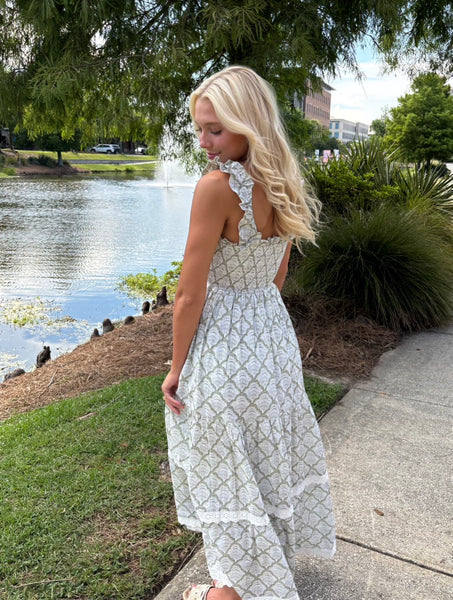 Seabrook Maxi Dress - Green