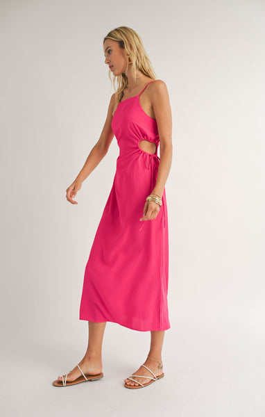 The Classics Maxi Dress - Fuchsia