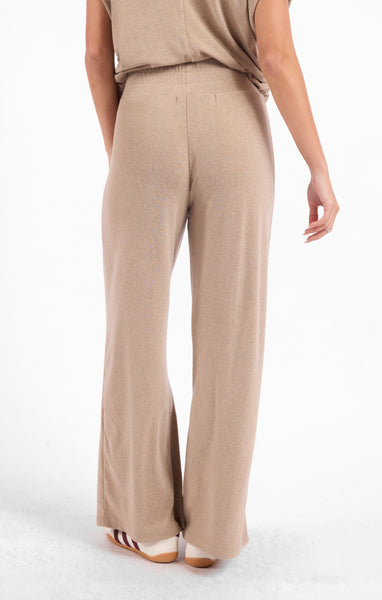 Tommy Knit Pull On Pant - Taupe