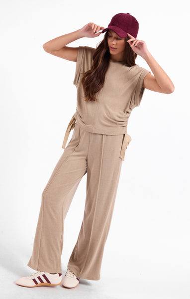 Tommy Knit Top - Taupe