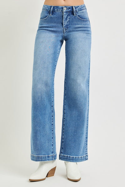Tummy Control Midrise Wide Leg - Medium