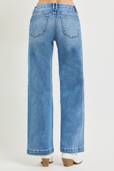 Tummy Control Midrise Wide Leg - Medium