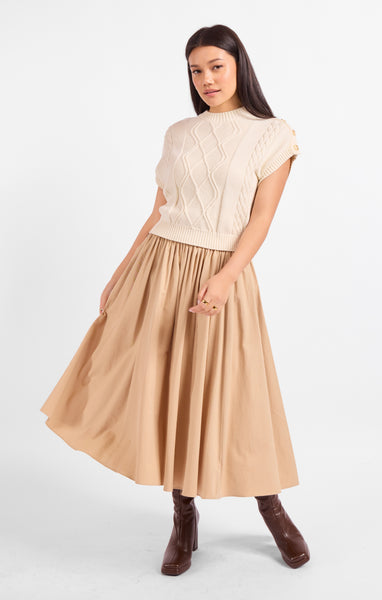 Typewriter Sweater - Ivory
