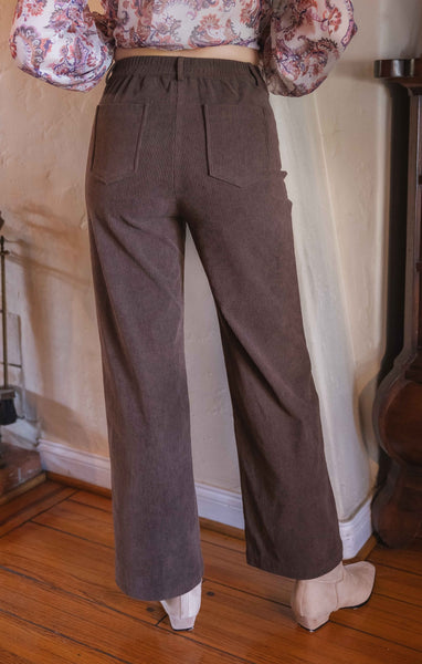 Vineyards Corduroy Pants - Brown