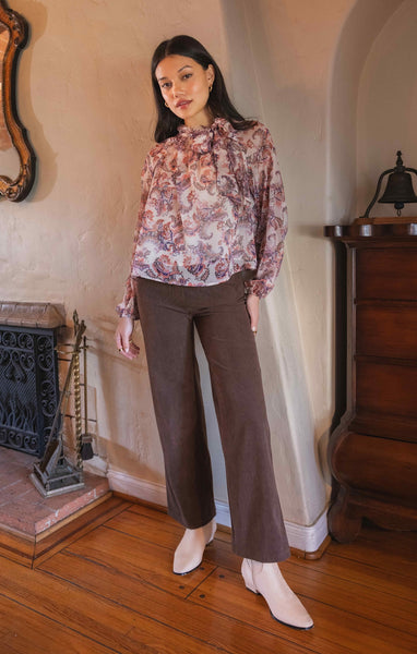 Vineyards Corduroy Pants - Brown