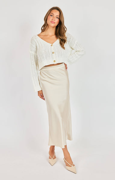 You And Me Cardi - White